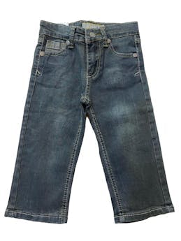 Jean Circus gris focalizado, 70% algodón stretch, cintura regulable internamente. Nuevo con etiqueta, precio original S/ 60. 24 Meses