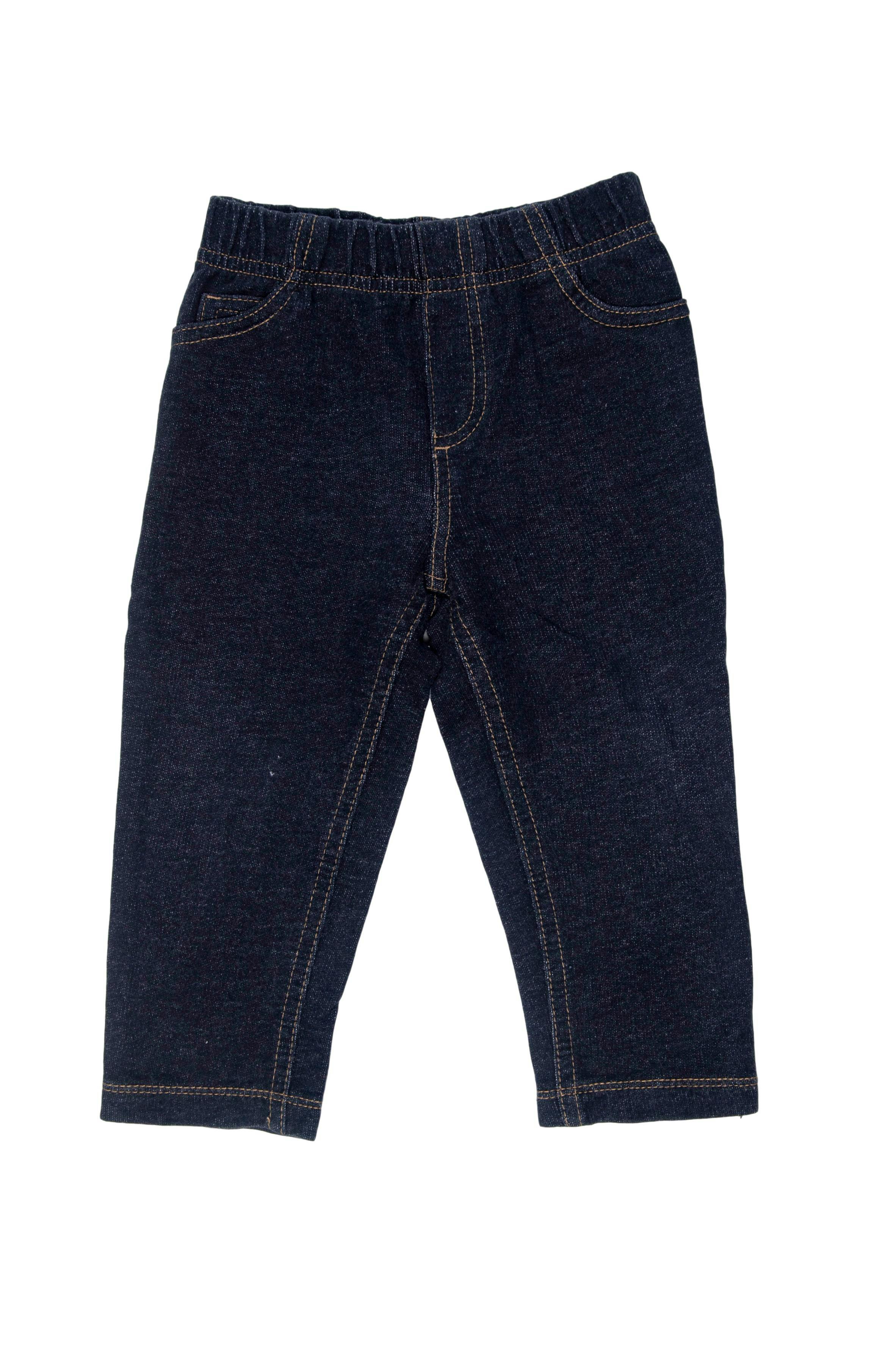 Pantalon 100% algodón simil jean. Es suave, textura de legging - Carter's